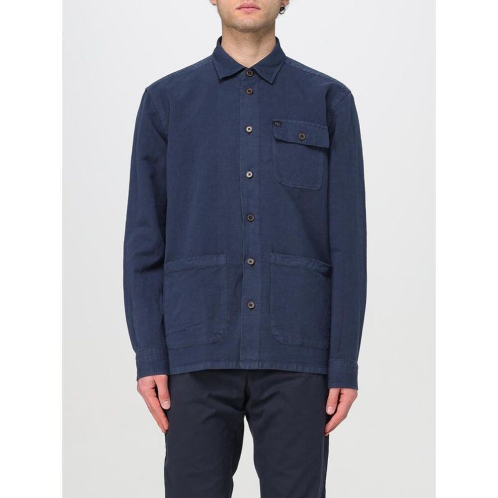 Fay Shirt Men Blue